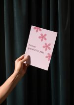 “Forever Grateful For You” Kart – Minimal Teşekkür & Sevgi Kartı - Görsel 2