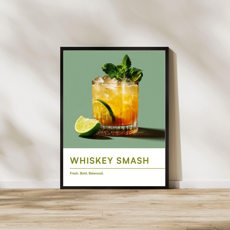 Whiskey Smash Wall