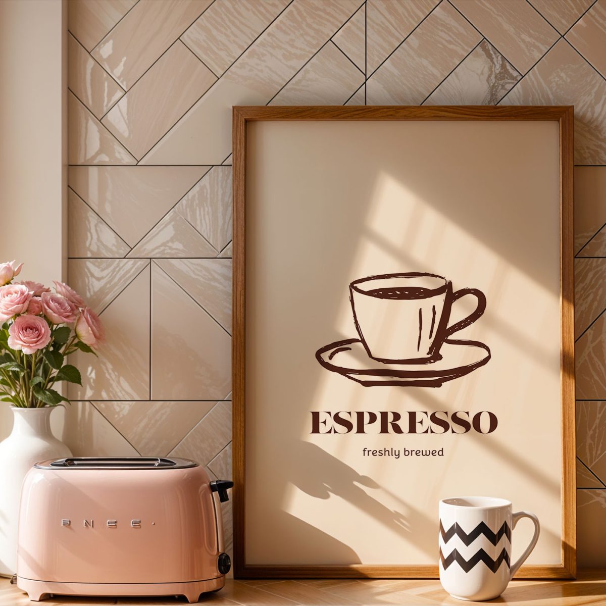 Espresso Minimal Kahve Posteri - Görsel 2