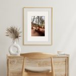 Sonbahar Yaprak Yakın Plan Fotoğraf Posteri I – Minimal Doğa Duvar Dekoru - Görsel 2