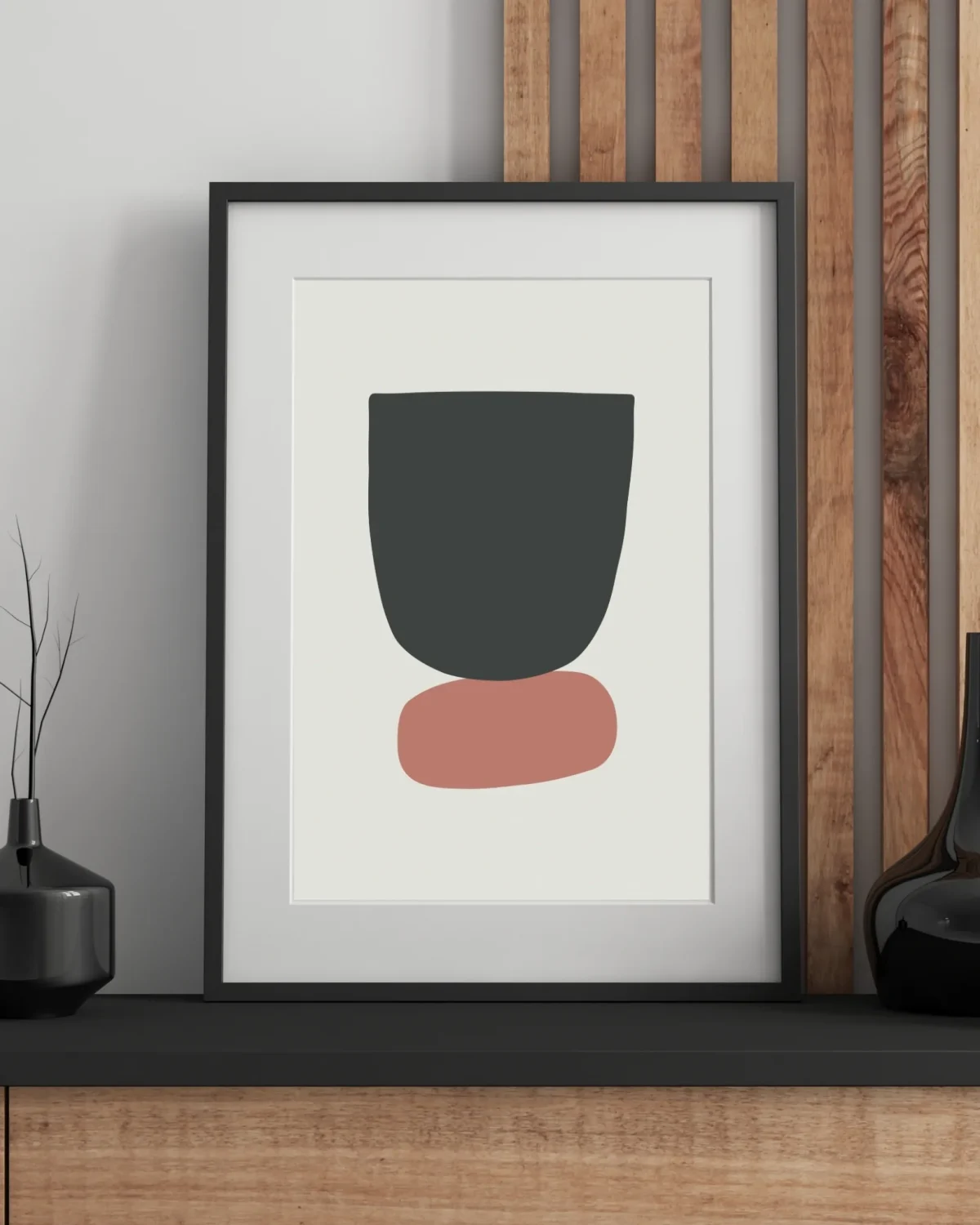 Minimal Abstract Poster - Görsel 2