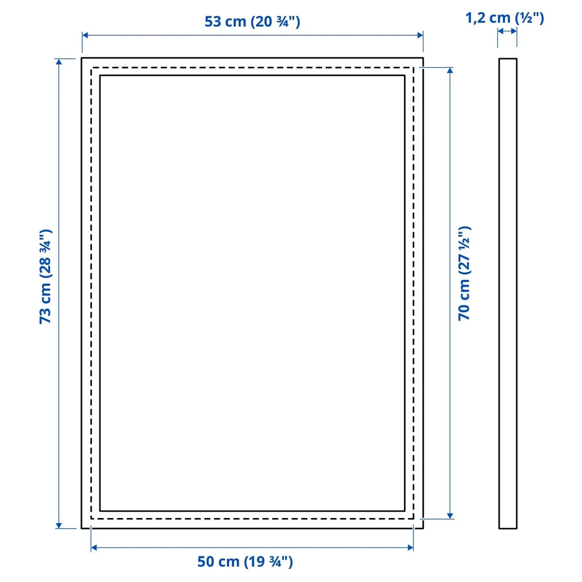 Orijinal IKEA FISKBO Siyah Çerçeve 50x70 cm – Sınırlı Stok - Görsel 2